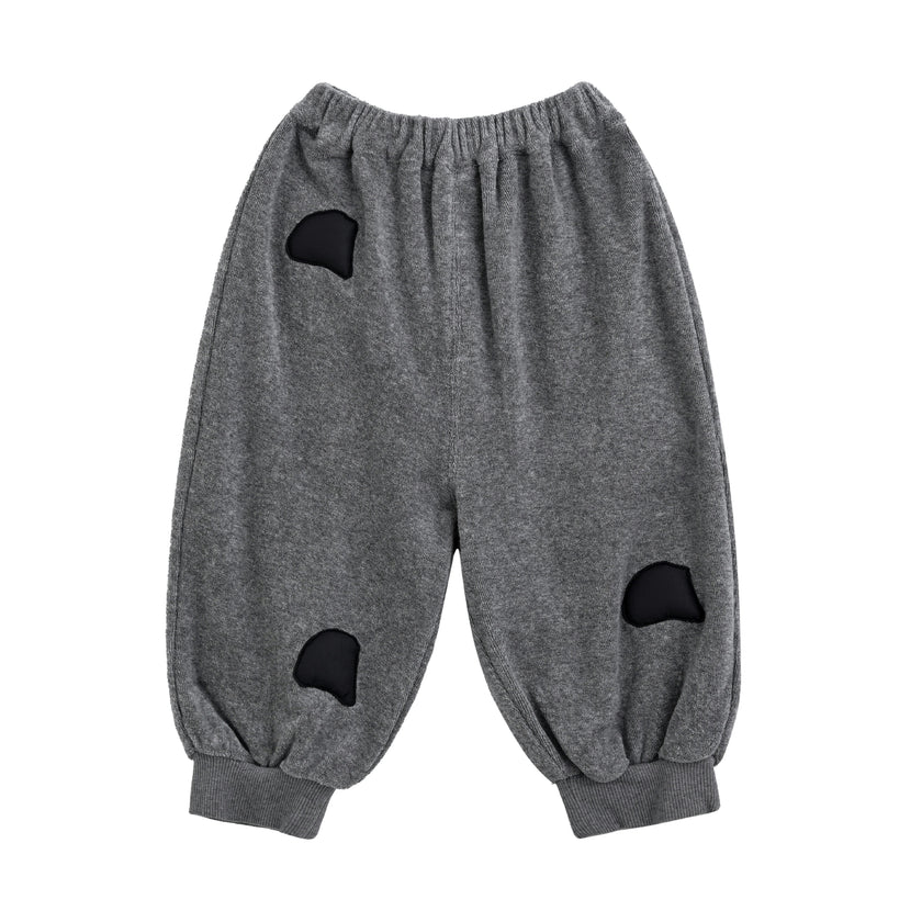 Gray Cotton Spot Set