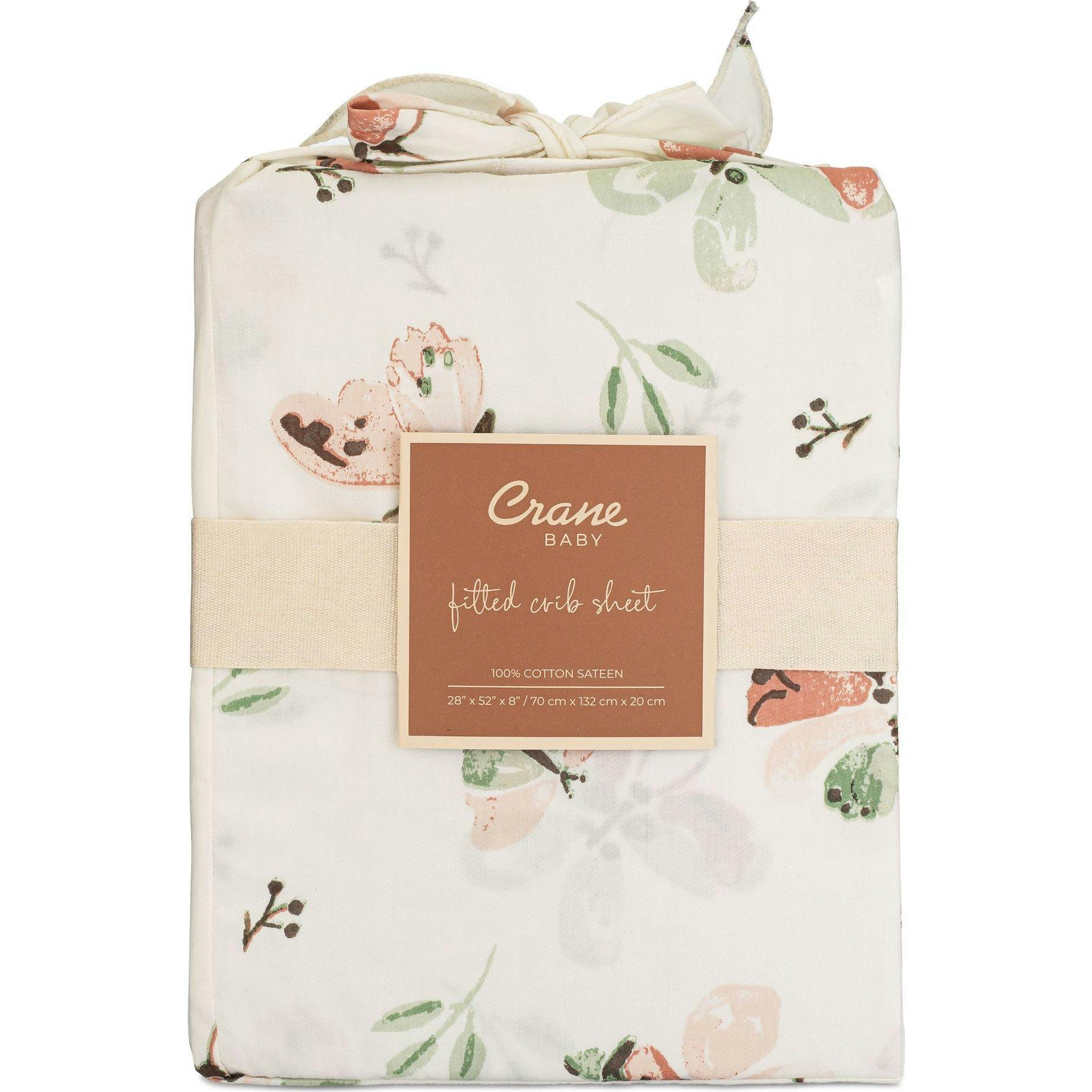 Parker Fitted Crib Sheet (Butterfly)