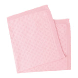 Pink Pointelle Frill Blanket