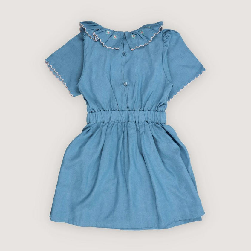 Menta Dress Light Blue Chambre