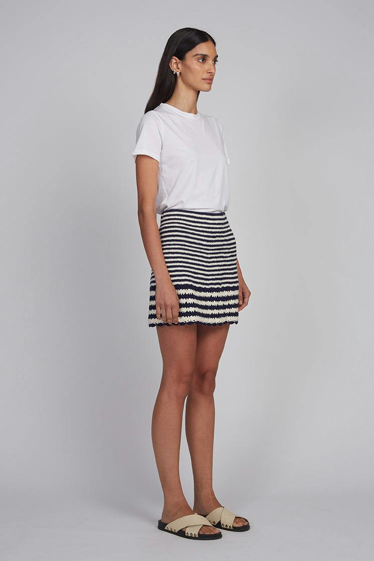 TATUM CROCHET MINI SKIRT