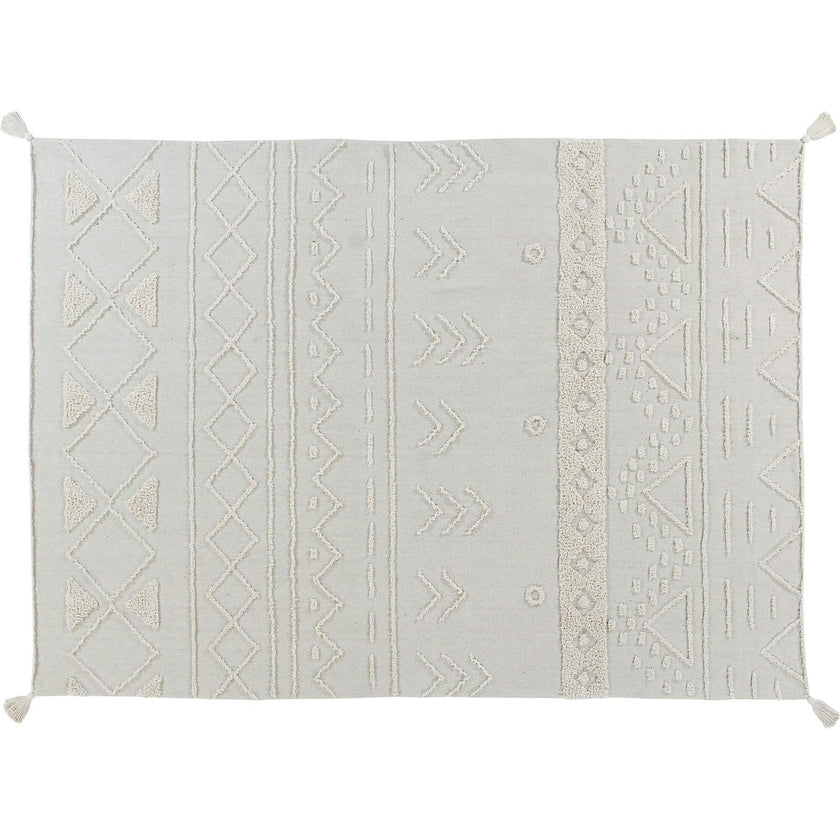 Tribu Washable Rug. Natural