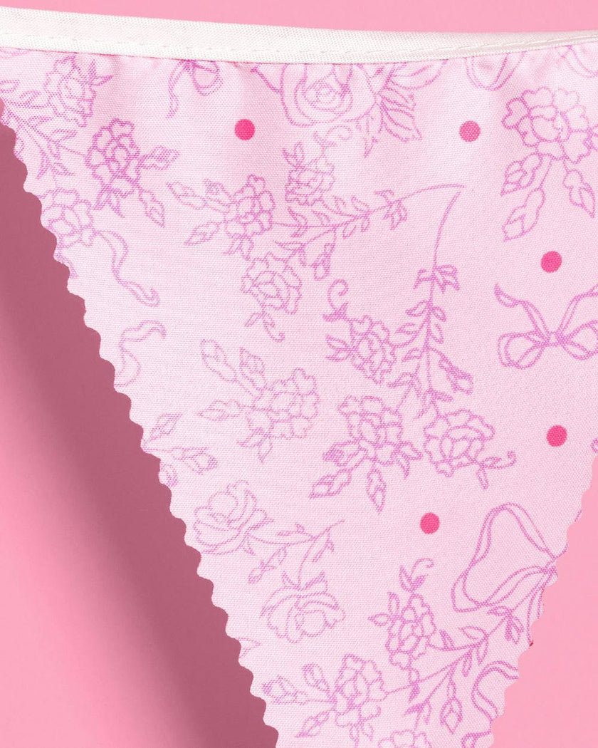 Tea Party Bunting Banner - pastel garland