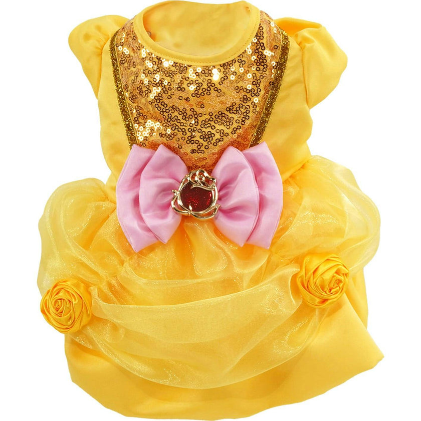 Disney Belle Dress, Yellow