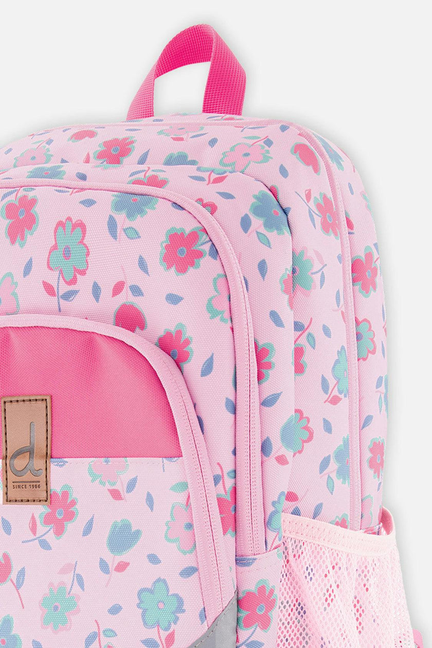 Little Girl Flowers Compact Functional Backpack