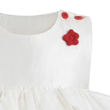 Cream Malia Tulle Dress