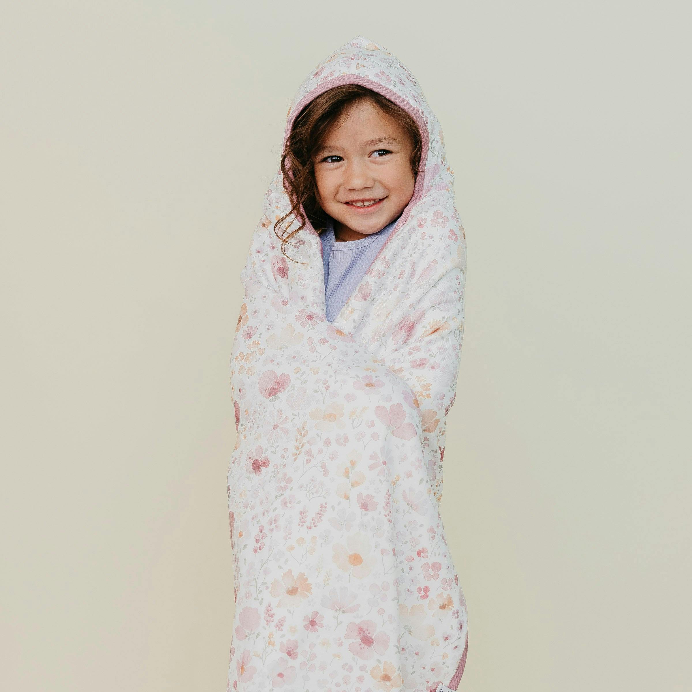 Premium Big Kid Hooded Towel - Diana