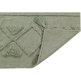 Tribu Washable Rug. Green