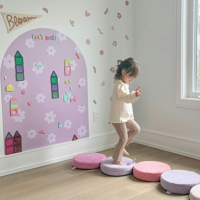 MEGA Magic Playwall - Arch Magnetic Wall Decal for Kids
