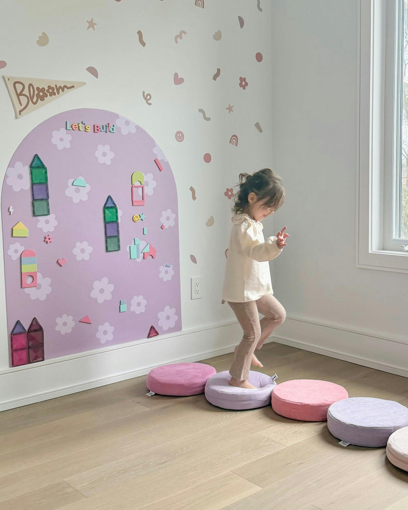 MEGA Magic Playwall - Arch Magnetic Wall Decal for Kids
