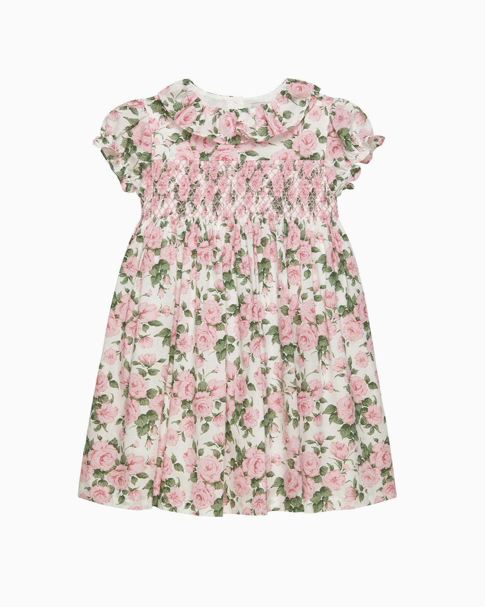 Carline Rose Smocked Dress