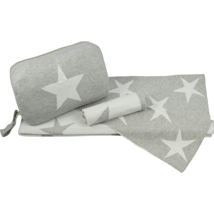 Stars Baby Blanket Set
