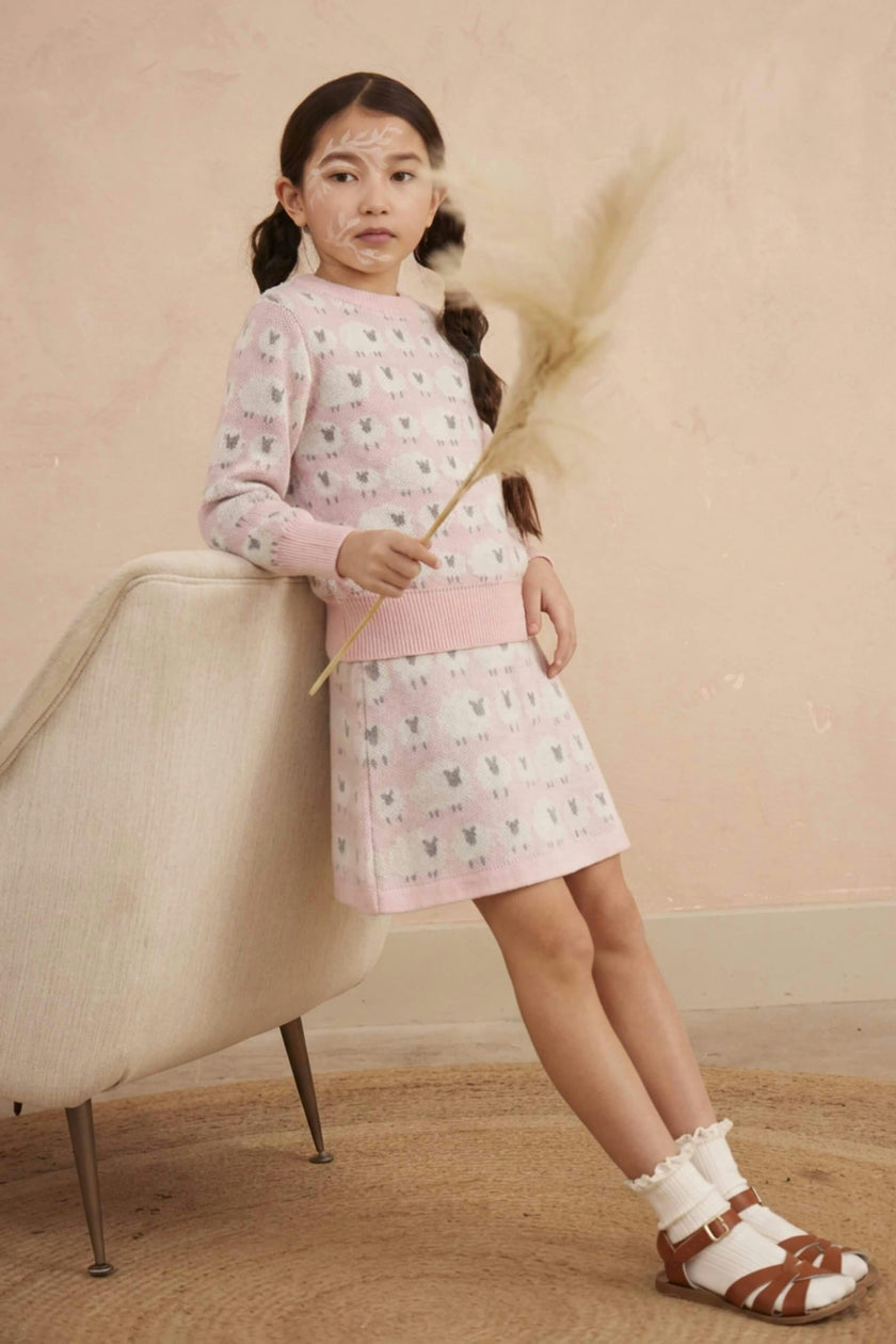 Little Bo Peep Jumper | Rose