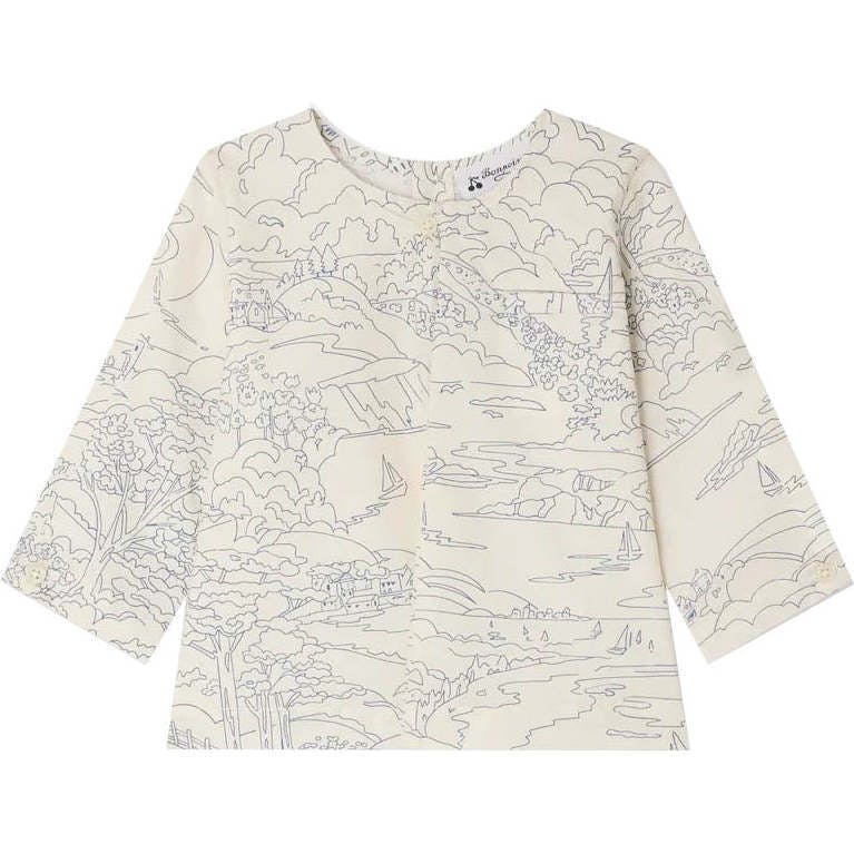 BONPOINT Gauguin Tunic - Blanc Lait