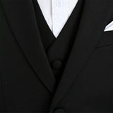 Black Peak Lapel Tuxedo Set