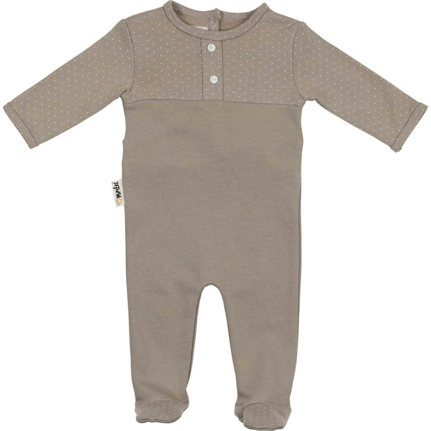 Textured Dot Footie