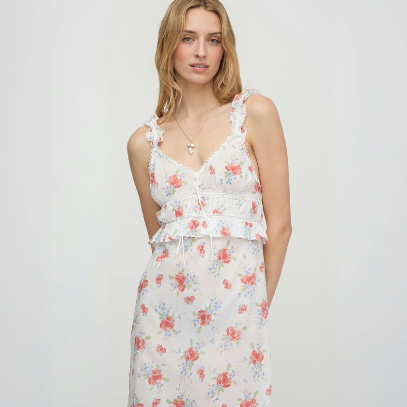 The Bonnie Nightgown - Sunburst Blossoms