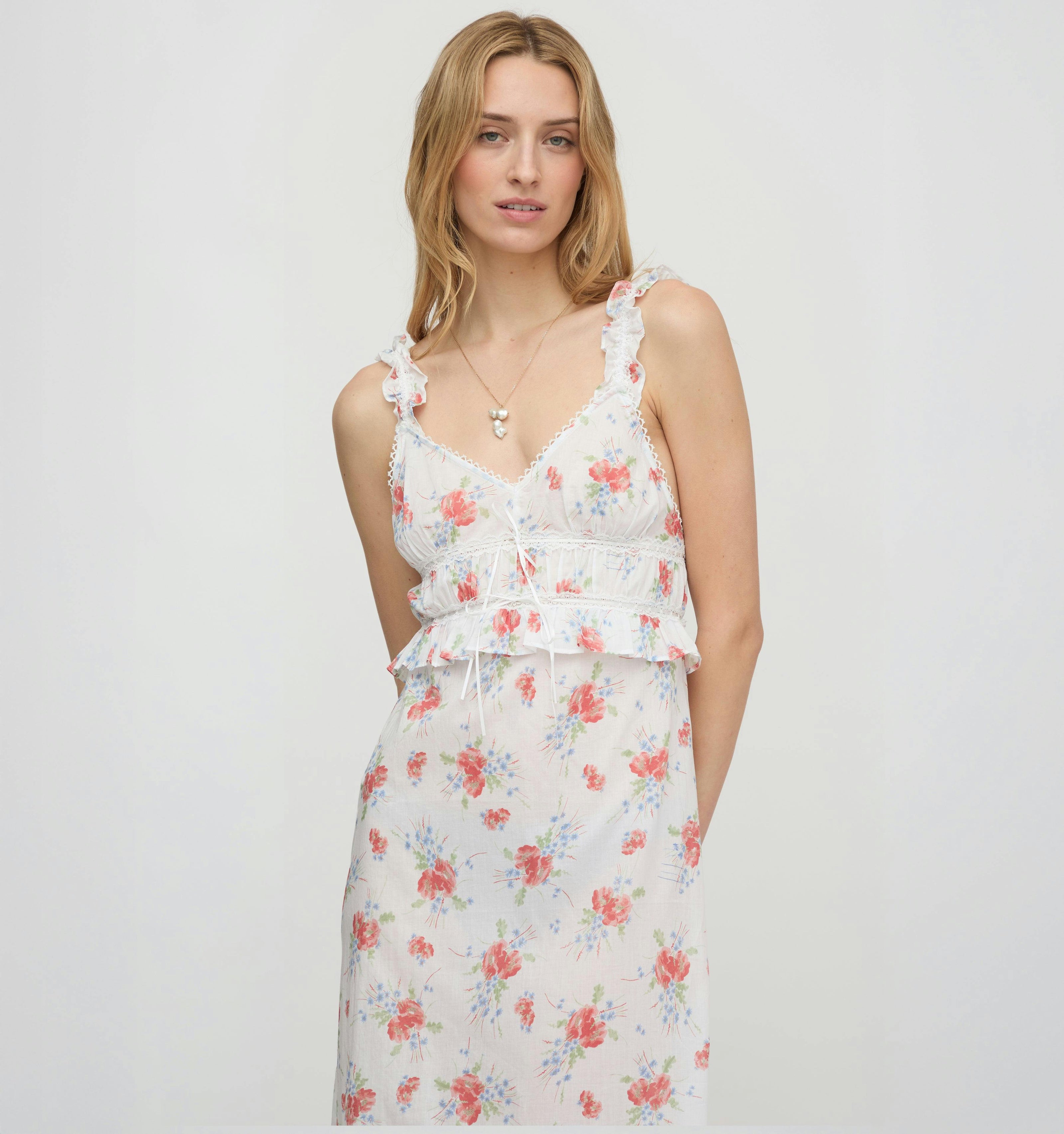 The Bonnie Nightgown - Sunburst Blossoms