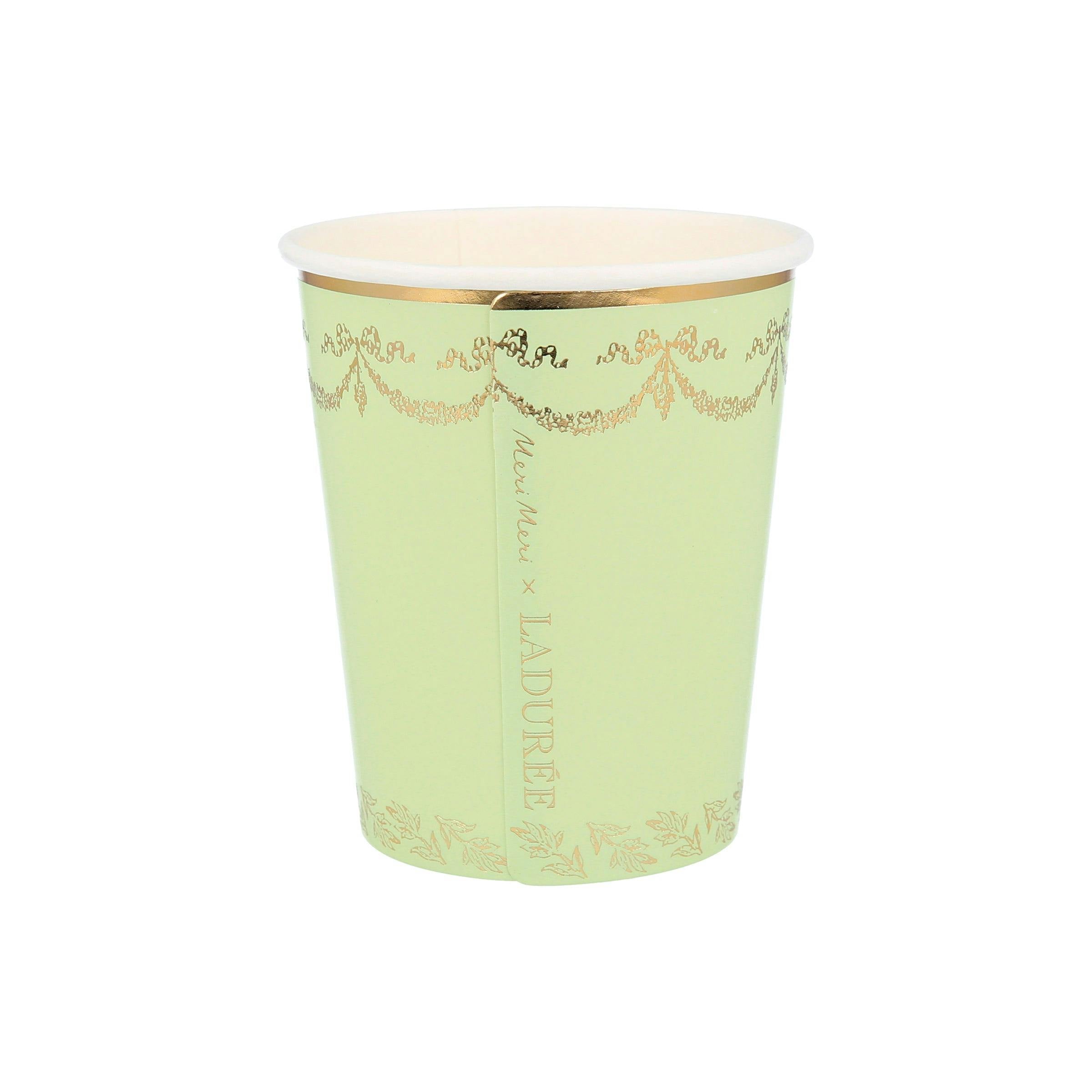 Meri Meri x Ladurée Paris Cups
