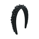 Multicolored Royal Pearl Tiara Headband