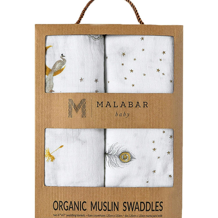 Organic Muslin Swaddle Gift Set