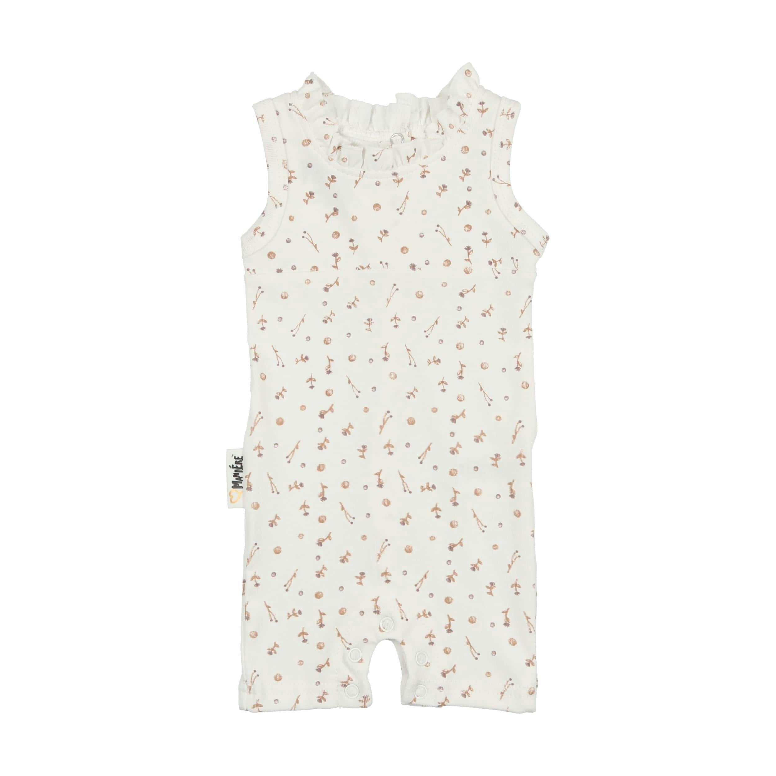 Berry Floral Footie