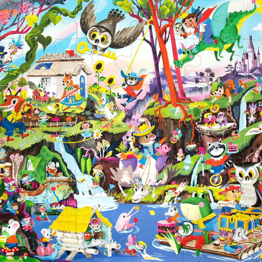Giant Puzzle: Fairies & Tales - 36 pc