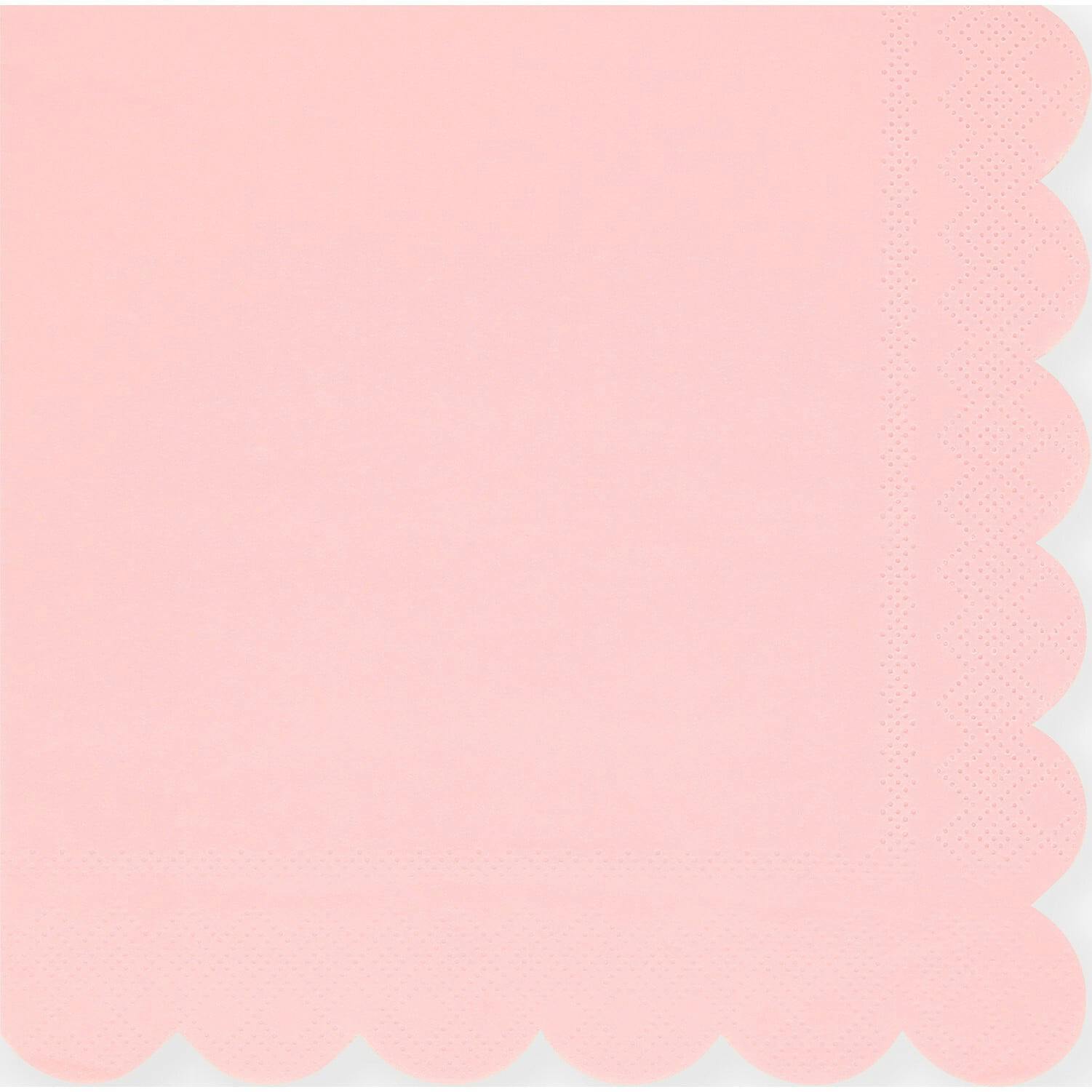 Cotton Candy Pink Large Napkins