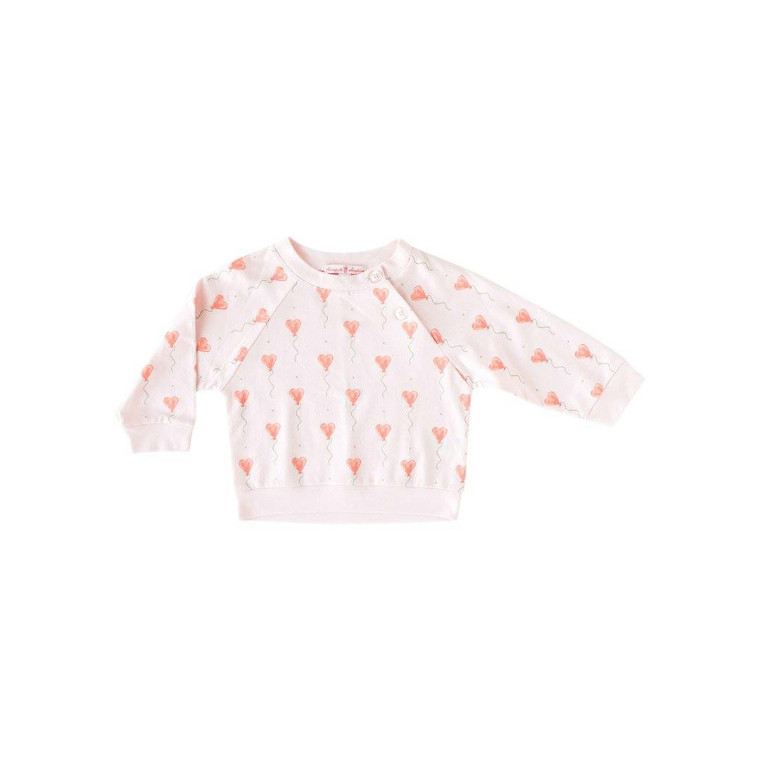 Pink Heart Balloon Legging Set