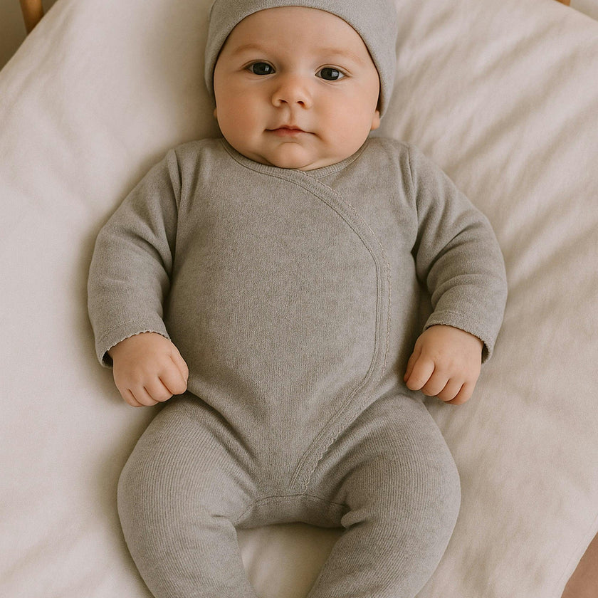 Velour Wrap Footie