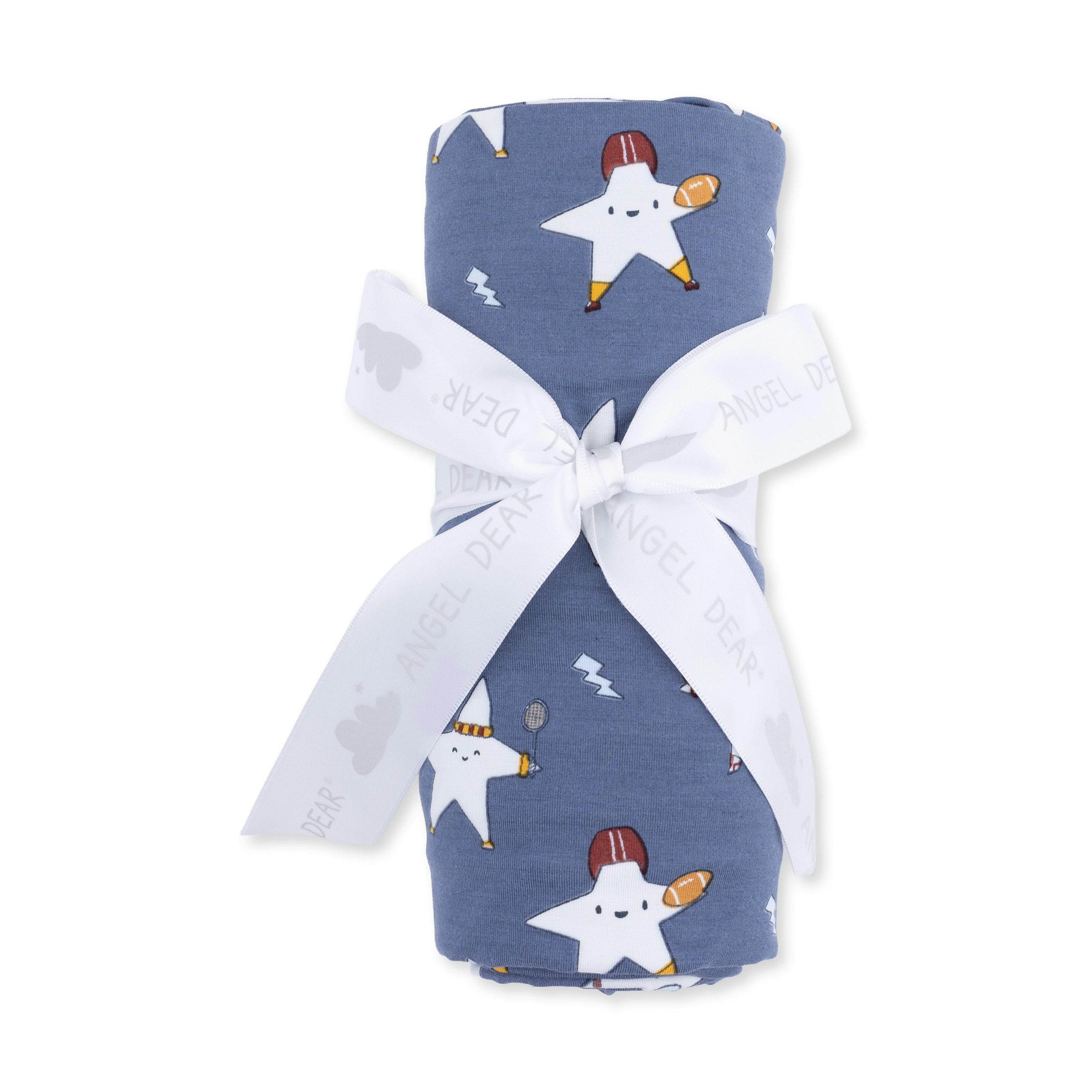 Sports All Stars Glow in the Dark - Swaddle Blanket