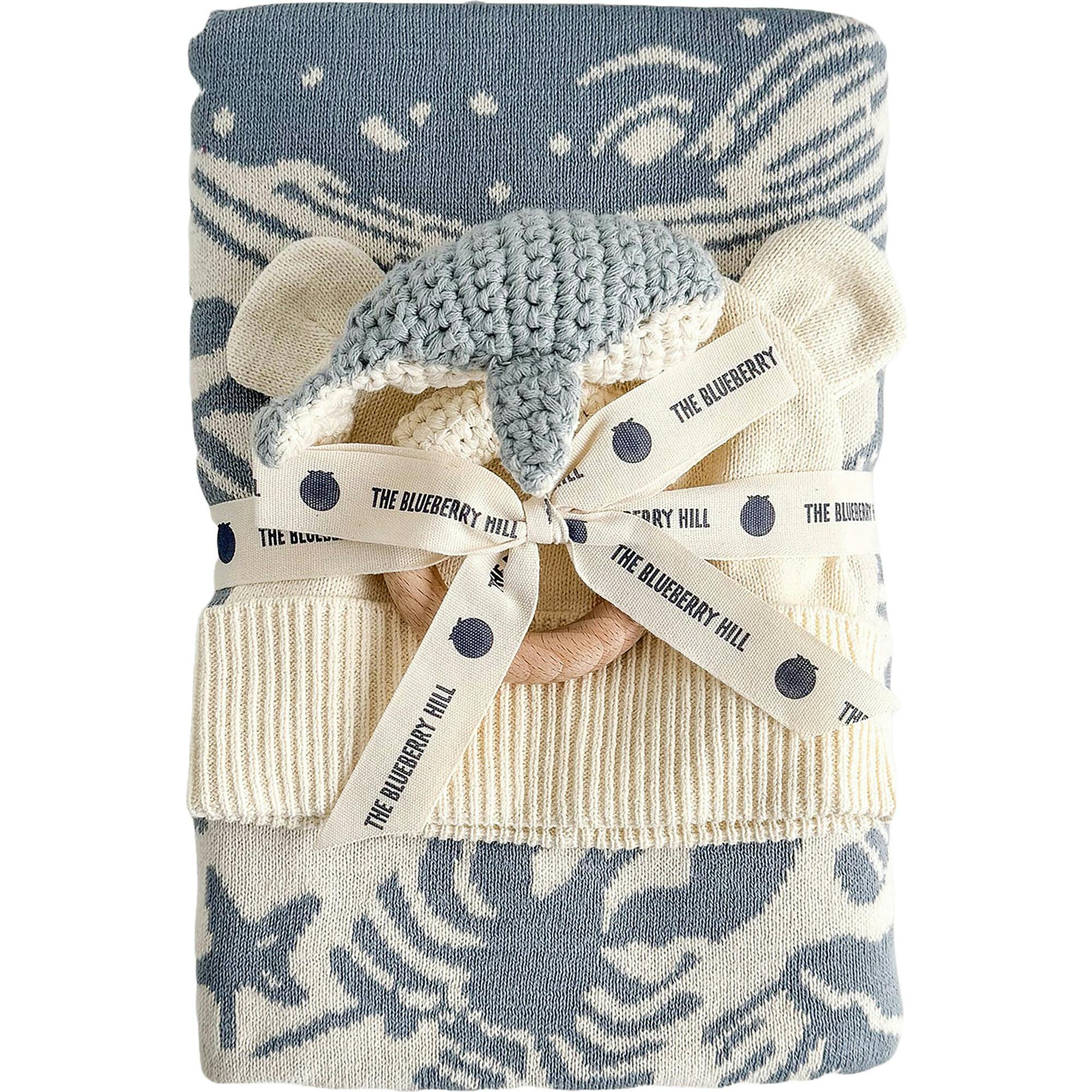 Cotton Baby Nautical Gift Set - Whale