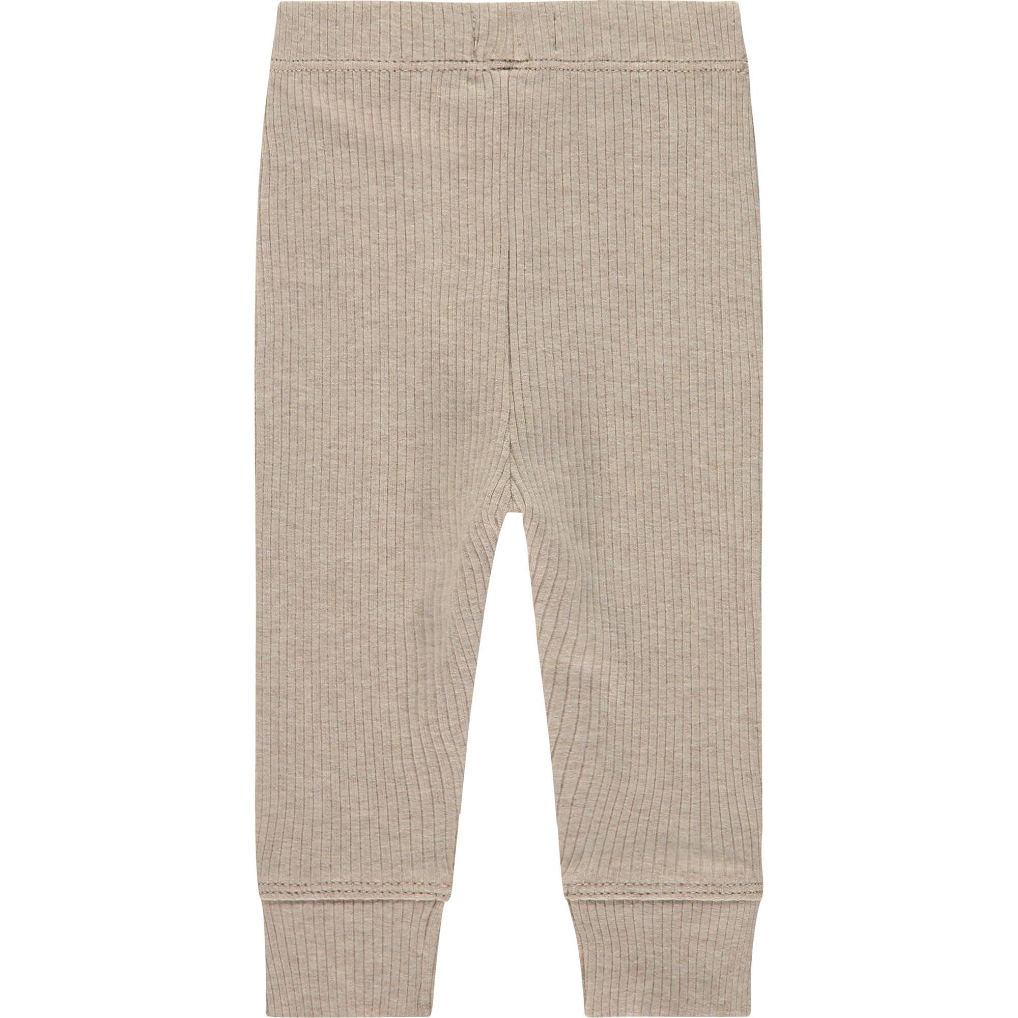 Jogger Style Straight Fit Ribbed Leggings