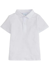 Short Sleeve Polo - White