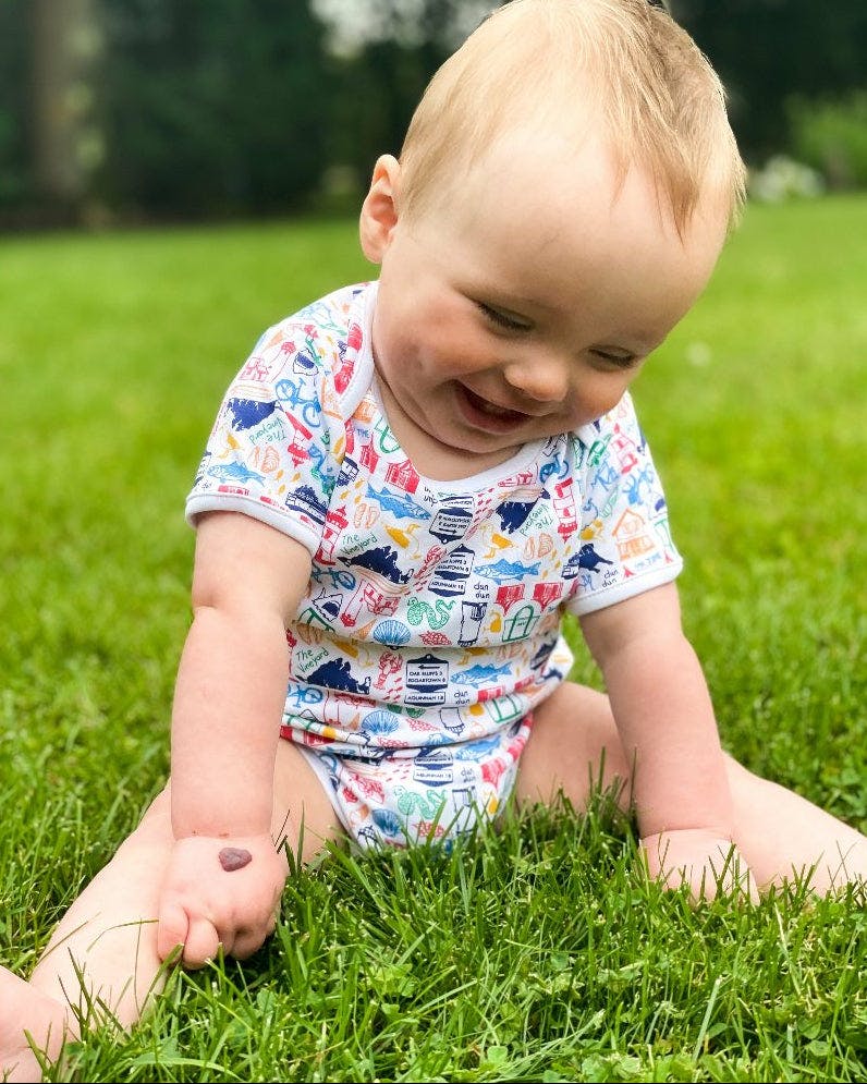 Martha's Vineyard Short Sleeve Body Suit
