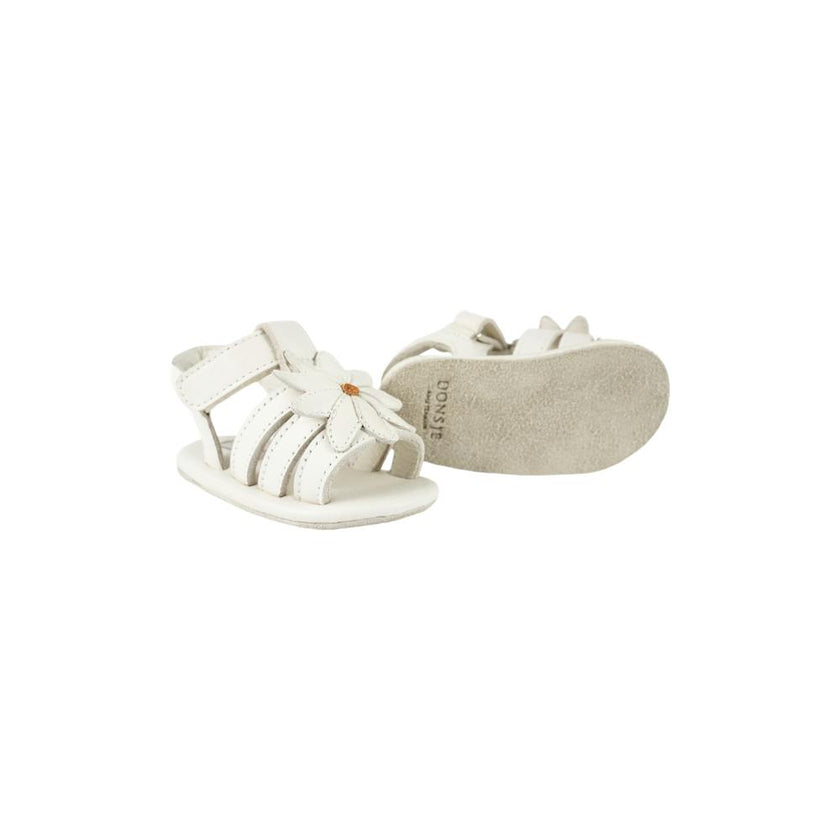 Tuti Fields Sandals | Daisy | Off White Leather