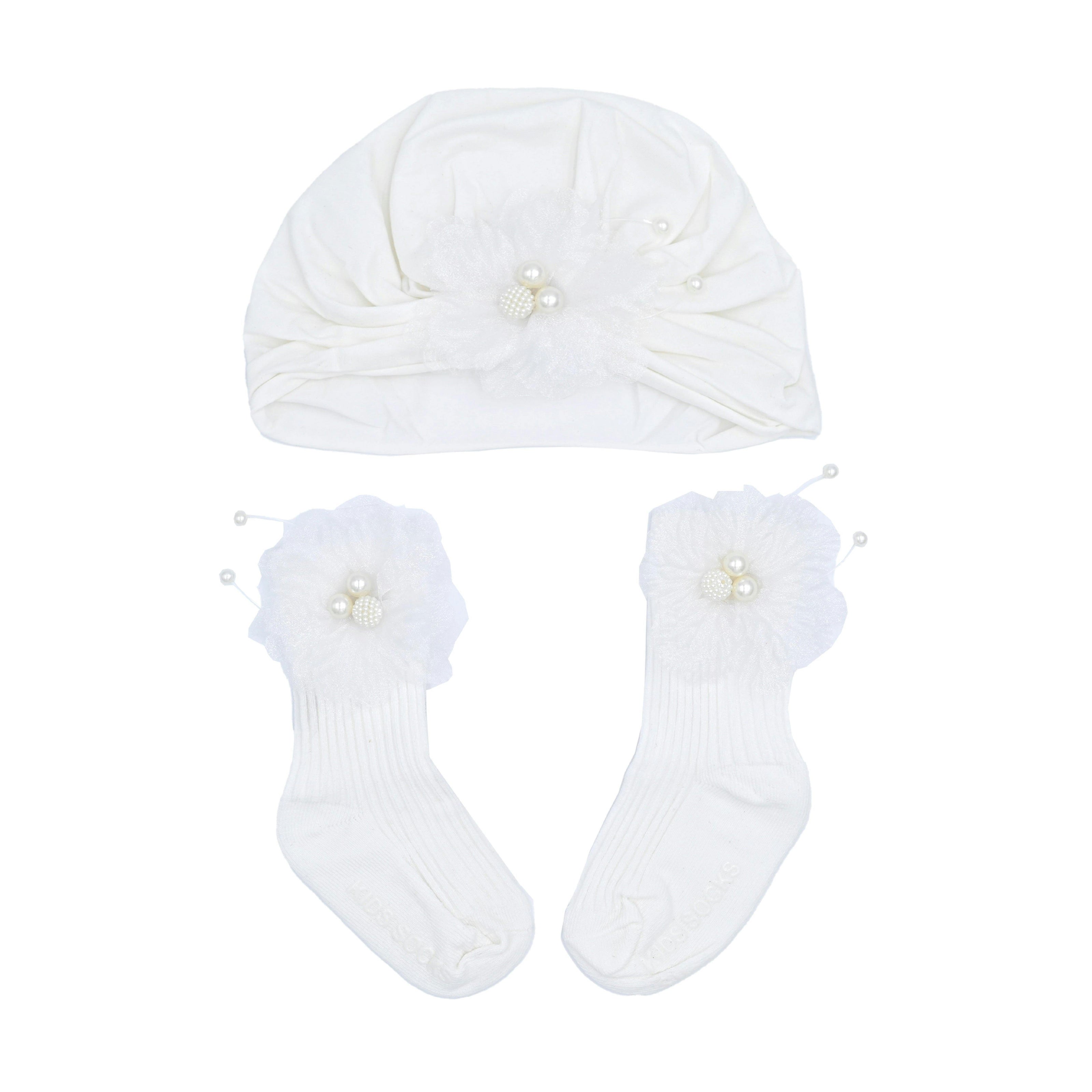 Little Bloom Hat and Sock Gift Set