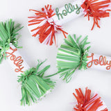 Jolly Holly Fringe Crackers