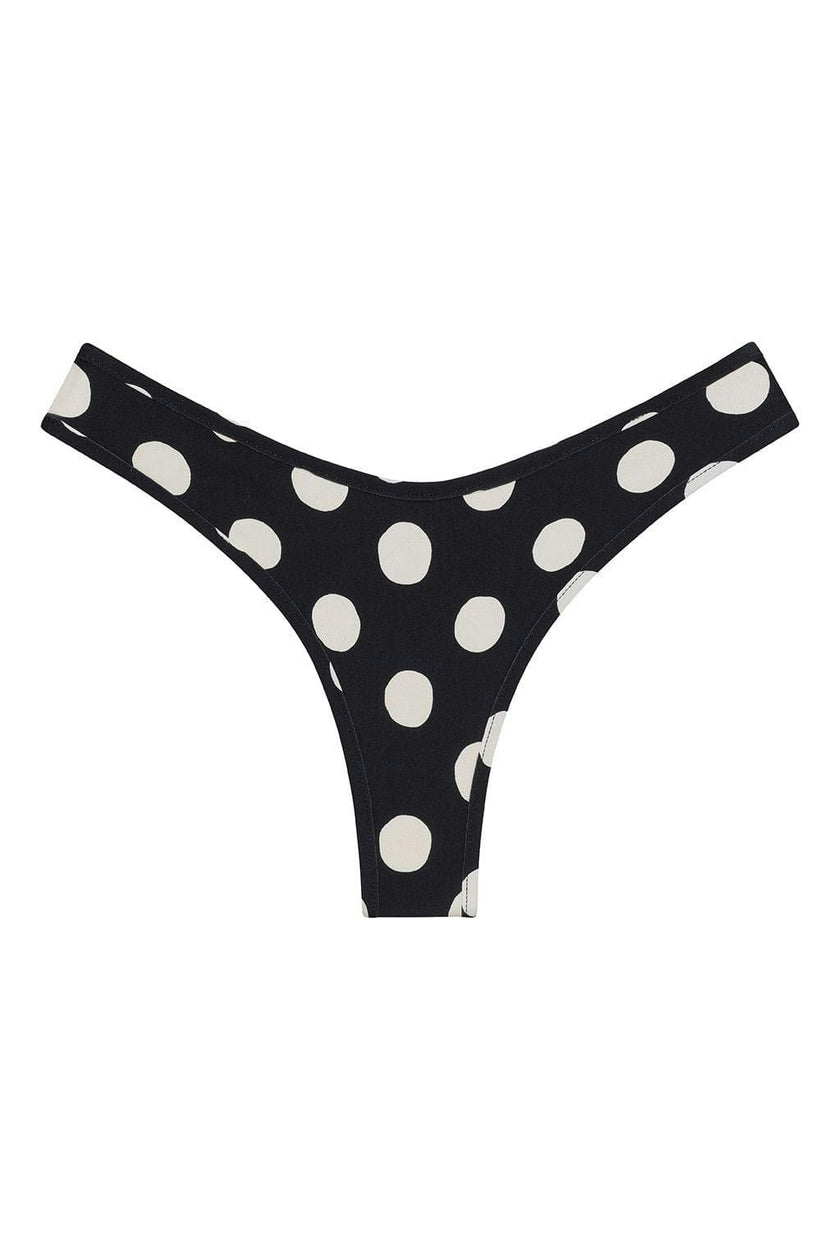 Polka Dot Added Coverage Lulu Bikini Bottom