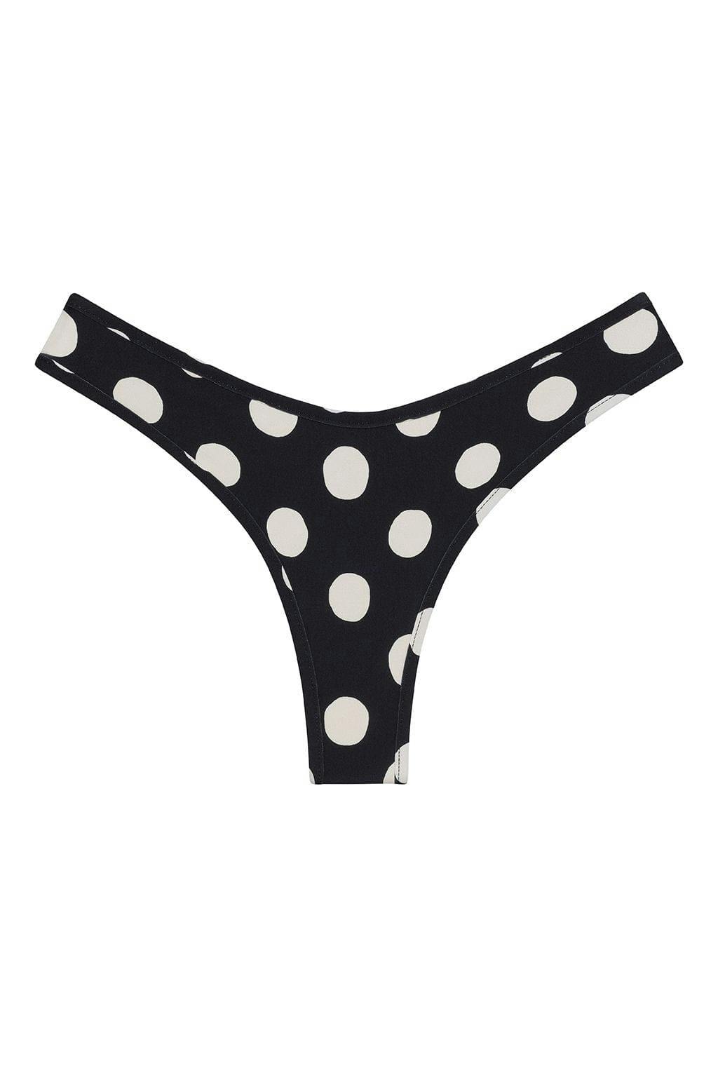 Polka Dot Added Coverage Lulu Bikini Bottom