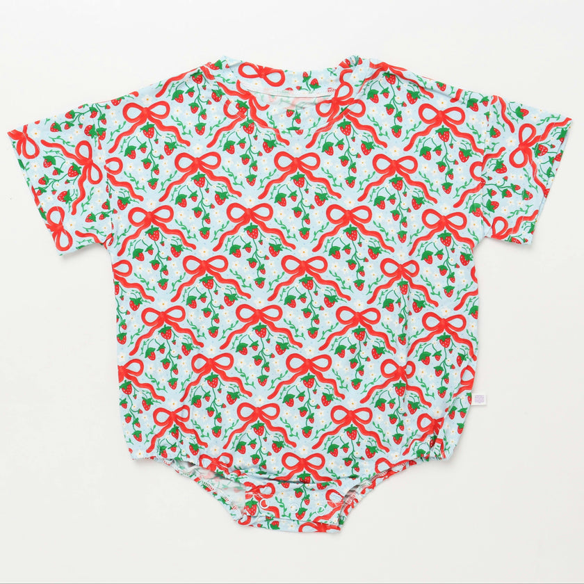 Strawberry Bows T-Shirt Bubble