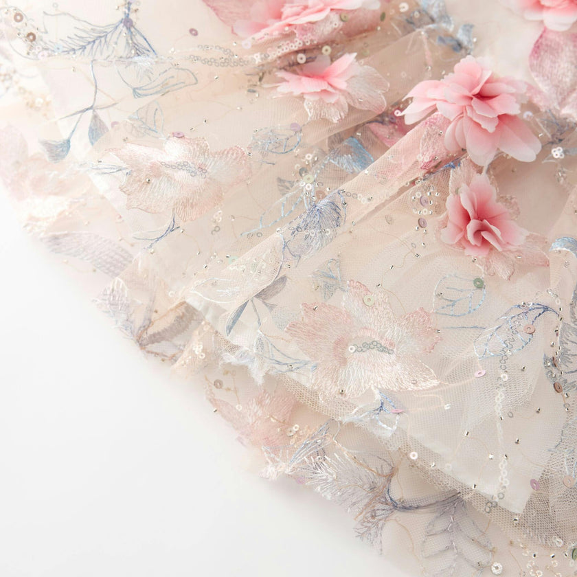 Rosalia Embroidered Mini Dress (Baby)