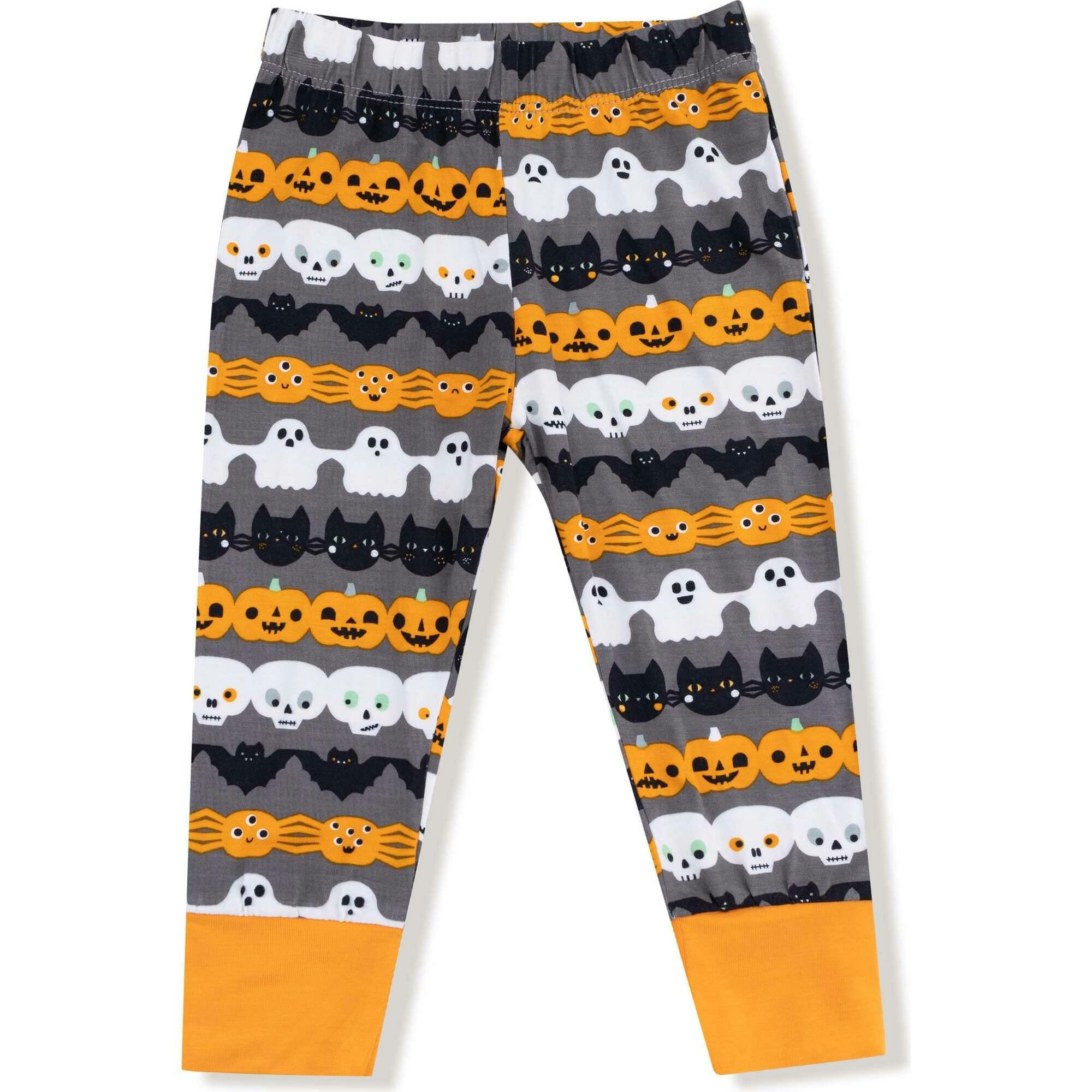Halloween Paper Garland - Glow in the Dark - Long Sleeve Loungewear Set