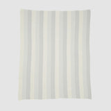 Cotton Sustainable Knit Striped | Chevron Throw Blanket - Herringbone Hues