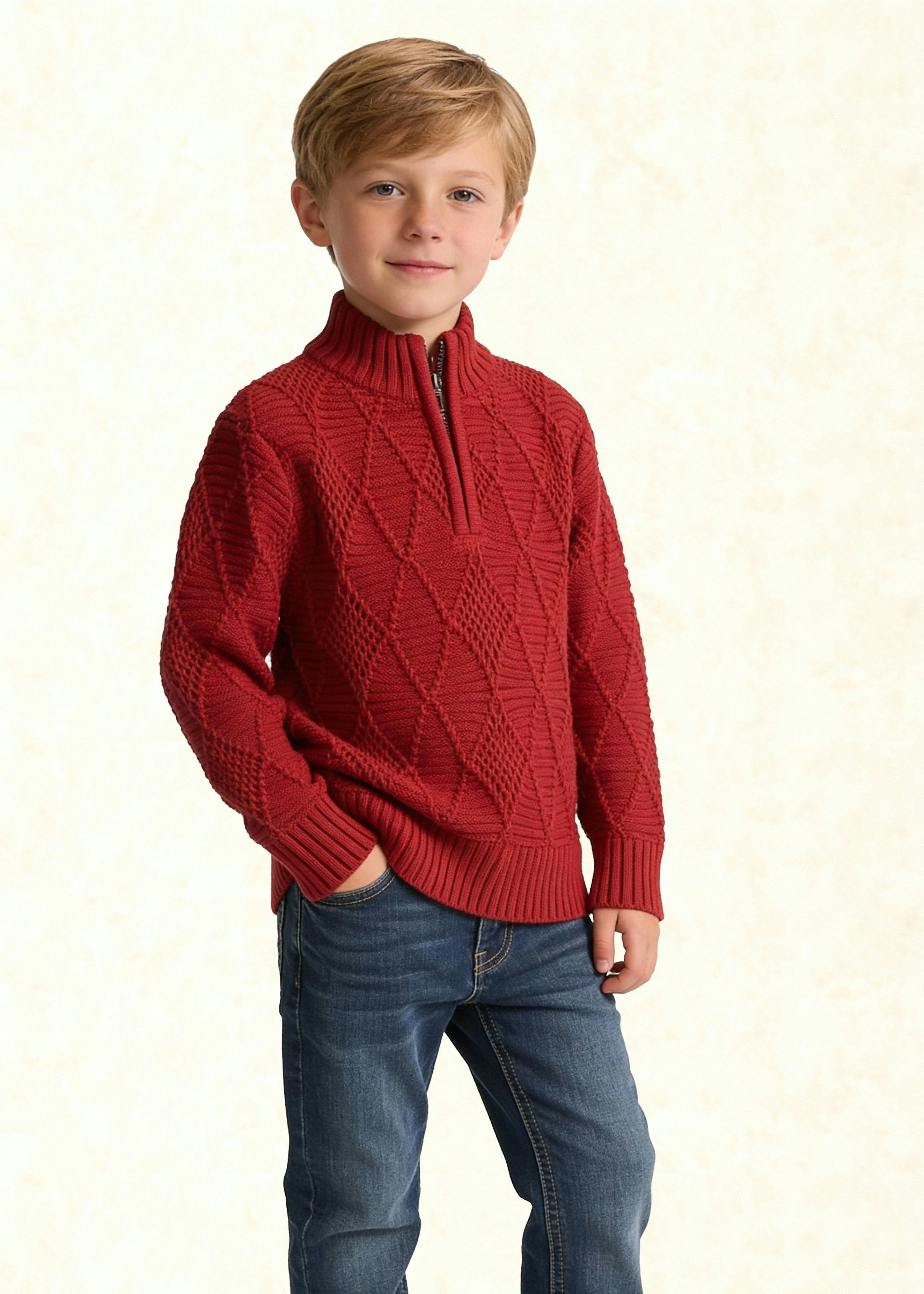 Scarlet Dalton Quarter-Zip Pullover