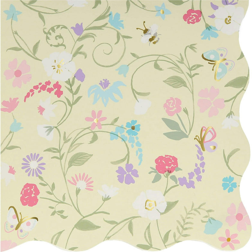Ladurée Floral Small Napkins