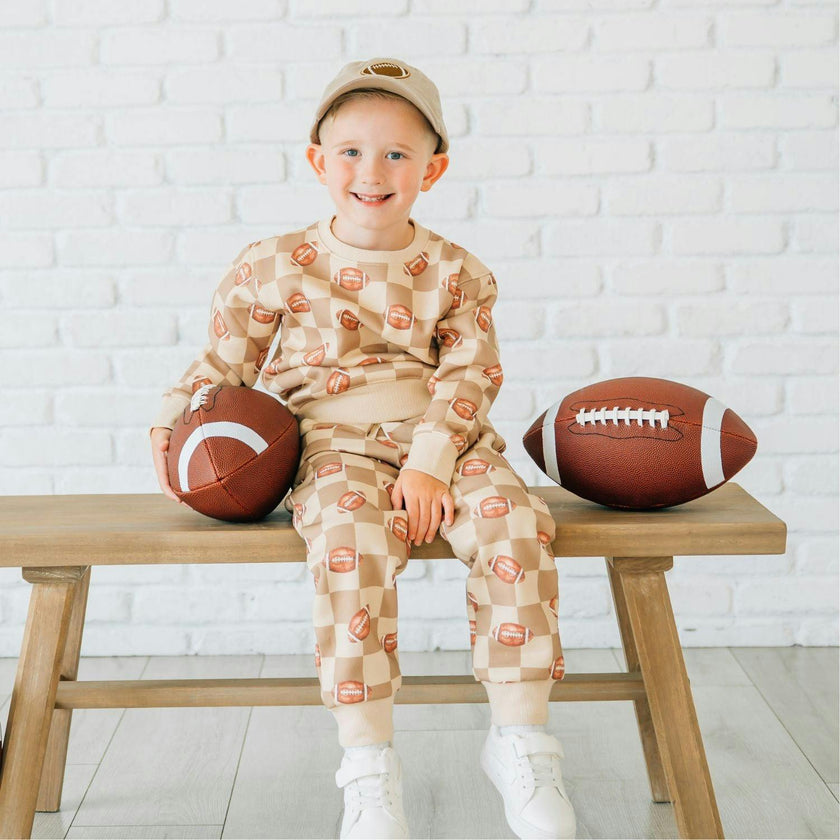 Football Checkered Jogger