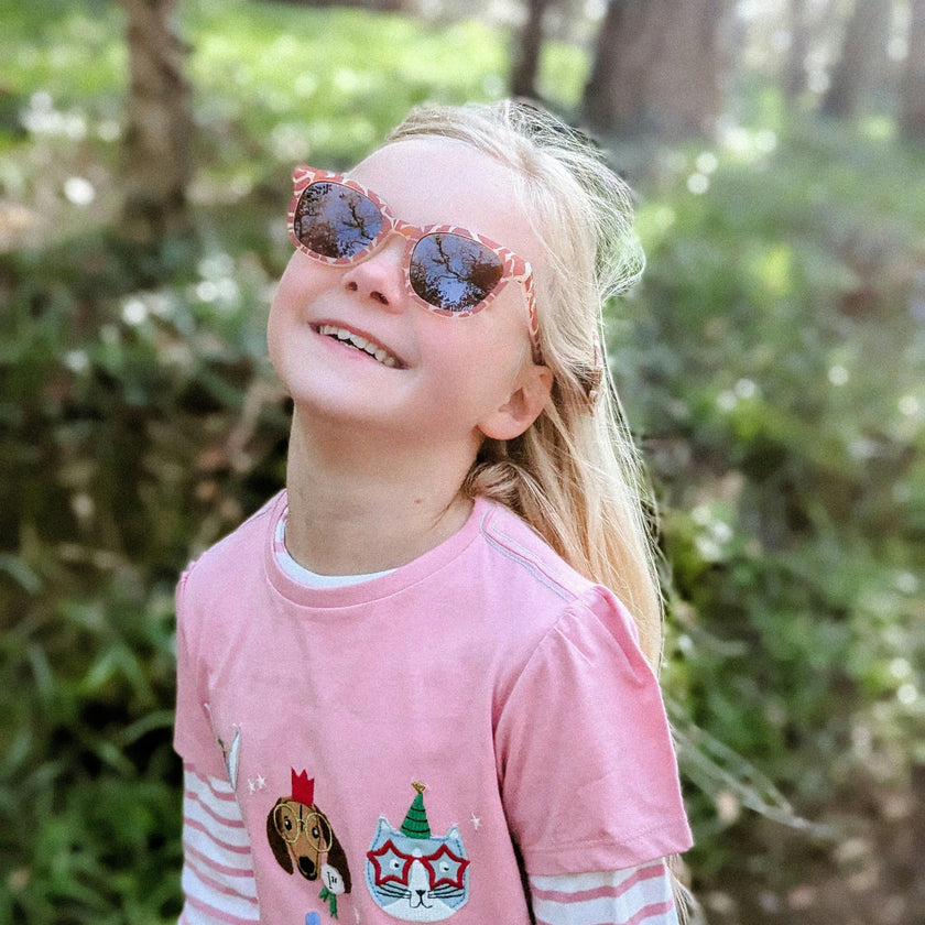 Classic Wayfarer Sustainable Sunglasses | Bio-Based · Bendable · Polarized | Child | 3-8 Y | Ivory Tortoise