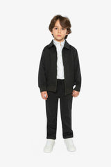Stretch Twill Pants Black