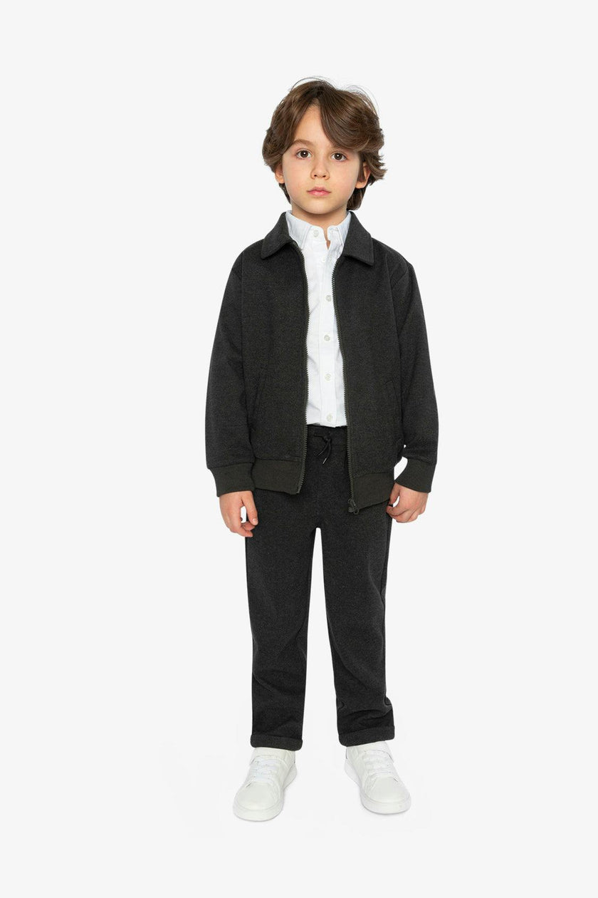 Stretch Twill Pants Black